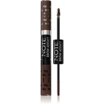 Note Cosmetique Brow Addict gél na úpravu obočia odtieň 03 Dark Brown 2x5 ml