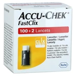 Lancety Accu-Chek Fastclix, 102 ks