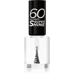 Rimmel 60 Seconds Super Shine lak na nechty odtieň 740 Clear 8 ml