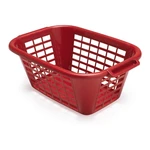 Červený kôš na bielizeň Addis Rect Laundry Basket, 40 l