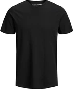 Jack&Jones Pánské triko JJEORGANIC Slim Fit 12156101 Black M