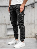 Černé pánské jogger kapsáče Bolf CT6702S0