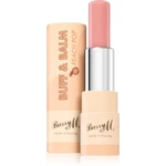 Barry M Buff & Balm vyhlazující balzám na rty pro objem odstín Peach Pop 4 ml