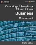 Cambridge International AS and A Level Business Coursebook Digital Edition