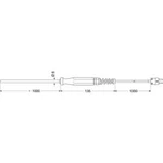 Teplotní čidlo Greisinger GTF 1000 AL, typ K, -200 až +1000 °C, 114330