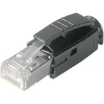 RJ45 konektor Telegärtner J80026A0001 - zástrčka, rovná RJ45 počet pólů: 8P8C, čiré sklo, 1 ks