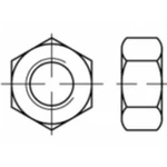 Šestihranné matice TOOLCRAFT TO-5371494, M3.5, N/A, nerezová ocel, 100 ks