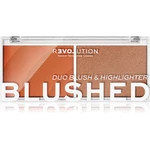 Revolution Relove Colour Play tvářenka s rozjasňovačem odstín Queen 5,8 g