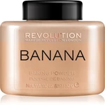 Makeup Revolution Baking Powder sypký pudr odstín Banana 32 g