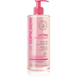 Topicrem UH BODY Gentle Cleansing Gel jemný mycí gel na obličej, tělo a vlasy 500 ml