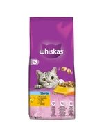 Whiskas Suché 14kg - Sterile/Kuracie