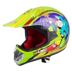 Dětská moto přilba W-TEC V310  Ghost Dot  XL (55-56)