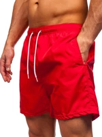 Pantaloni scurți de baie roii Bolf ST019