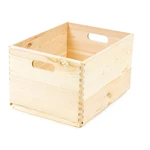 Úložný box z borovicového dreva Compactor Custom, 40 × 30 × 23 cm