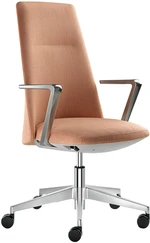 LD SEATING Kancelářské křeslo MELODY DESIGN 785-FR, F40-N6, kříž hliník leštěný