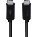 Belkin #####USB-Kabel #####USB 3.2 Gen1 (USB 3.0 / USB 3.1 Gen1) #####USB-C™ Stecker, #####USB-C™ Stecker 1.00 m čierna