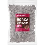 Allnature Kôstky Horká čokoláda 70% horká čokoláda 500 g