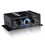 AK270 2 Channel 12V Audio Power Amplifier Low Distortion Support AUX Mini HIFI Power Amplifier