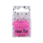 2K Hair Tie 3 ks gumička na vlasy pro ženy Pink