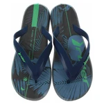 Pánske plážové papuče Rider 10719-26010 black-blue-green 41