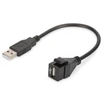 Digitus DN-93402 zabudovateľný modul USB 2.0 Keystone