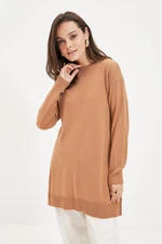 Trendyol Light Brown Knitwear Sweater