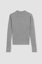 DEFACTO Girl's Crew Neck Sweater