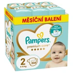 PAMPERS Pleny jednorázové Premium Care vel. 2 (224 ks) 4-8 kg - měsíční balení