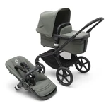 BUGABOO Kočík kompletný Fox 5 Black/Forest green-Forest green