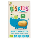 BELKORN BISkids BIO mäkké detské sušienky s jablčnou šťavou bez pridaného cukru 120 g