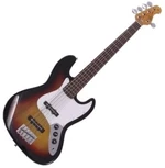 SX SJB62/5 3-Tone Sunburst Basso 5 Corde