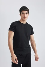 DEFACTO Slim Fit Crew Neck Short Sleeve Top