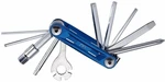 BBB PrimeFold Blue/Silver 14 Utensili multifunzione