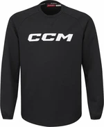 CCM Locker Room Fleece Crew SR Black M SR