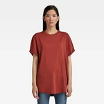 G-STAR T-shirt - Lash fem loose r t ss brown