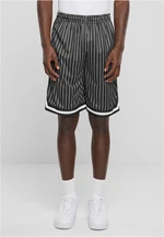 Men's shorts Striped Mesh white/black