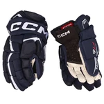 CCM JetSpeed FT6 Navy/White Junior 12 inch hockey gloves