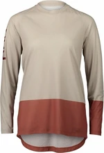 POC MTB Pure Women's LS Maillot Light Sandstone Beige/Himalayan Salt XL