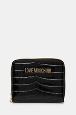 Peňaženka Love Moschino dámska, čierna farba, JC5724PP0L