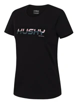 Women's cotton T-shirt HUSKY Tee Wild L black