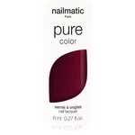 Nailmatic Pure Color lak na nehty GRACE-Rouge Noir /Black Red 8 ml