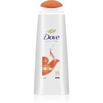 Dove Long & Radiant šampon pro unavené vlasy bez lesku 400 ml