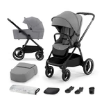 KINDERKRAFT Kočík kombinovaný Nea 2v1 Platinum Grey, Premium,KINDERKRAFT SELECT Kočík kombinovaný Nea 2v1 Platinum Grey, Premium