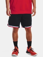 Under Armour Curry Fleece 9'' Short Men's Red and Black Shorts