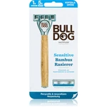 Bulldog Sensitive Bamboo holiaci strojček + náhradné hlavice 1 ks