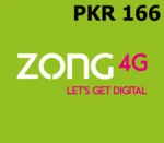 Zong 166 PKR Mobile Top-up PK