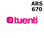 Tuenti 670 ARS Mobile Top-up AR