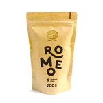 Káva Zlaté Zrnko - Romeo (Směs 85% arabika a 15% robusta) - "UNIVERZÁLNÍ" 1 kg MLETÁ: Mletí na domácí espresso kávovar a zalévání - turka (jemné)