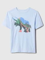 Light blue boys' T-shirt with GAP print
