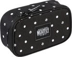 Meatfly Penál XL Pencil Case Black Dots